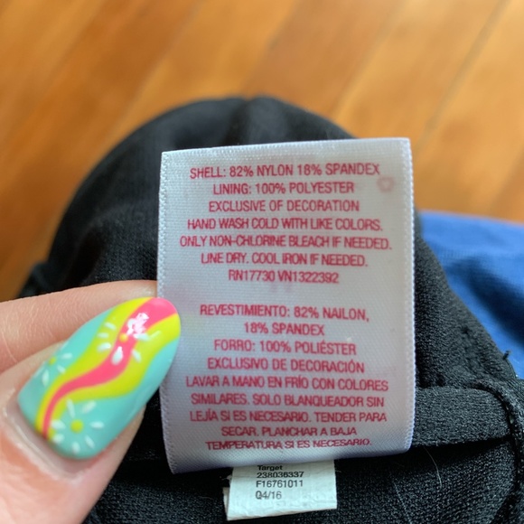 swim top with braided detail M - Picture 3 of 4